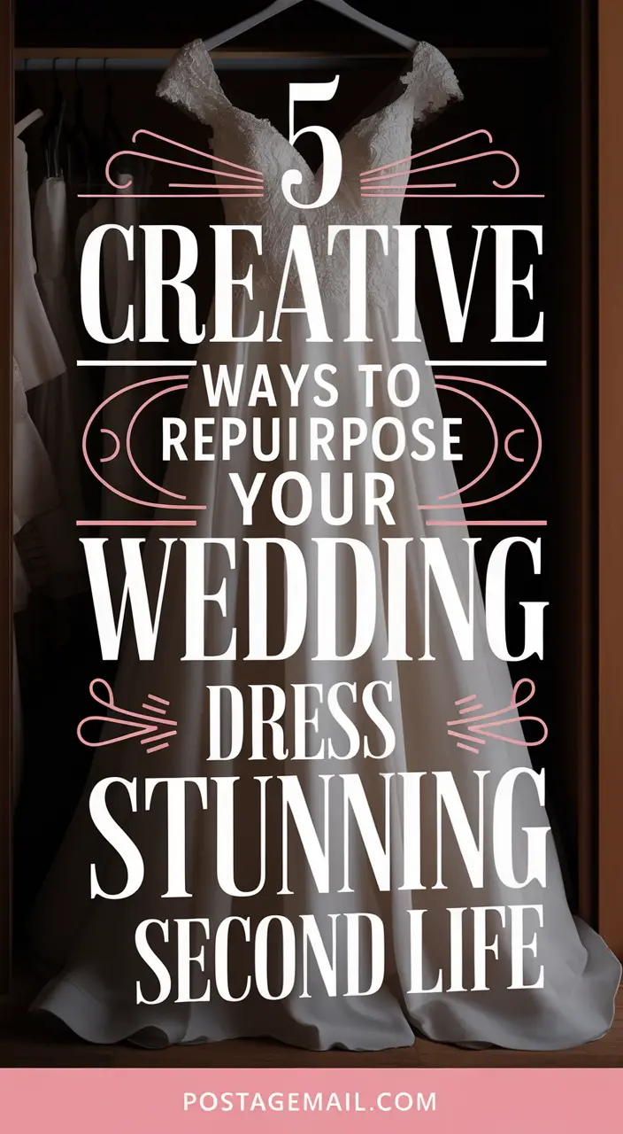 How to Repurpose Your Wedding Dress After the Big Day