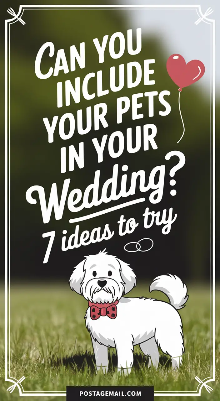 Pet-Friendly Wedding Ideas
