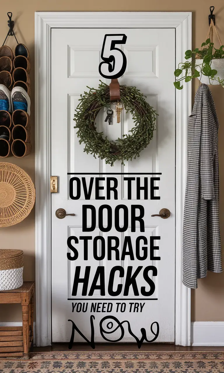 Over-the-Door Storage You’ll Want Now