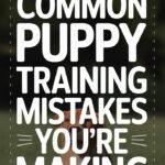 Puppy Training Mistakes to Avoid