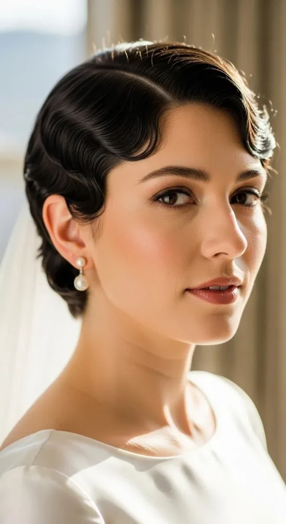23 Stunning Wedding Hairstyles for Short Hair That Will Turn Heads