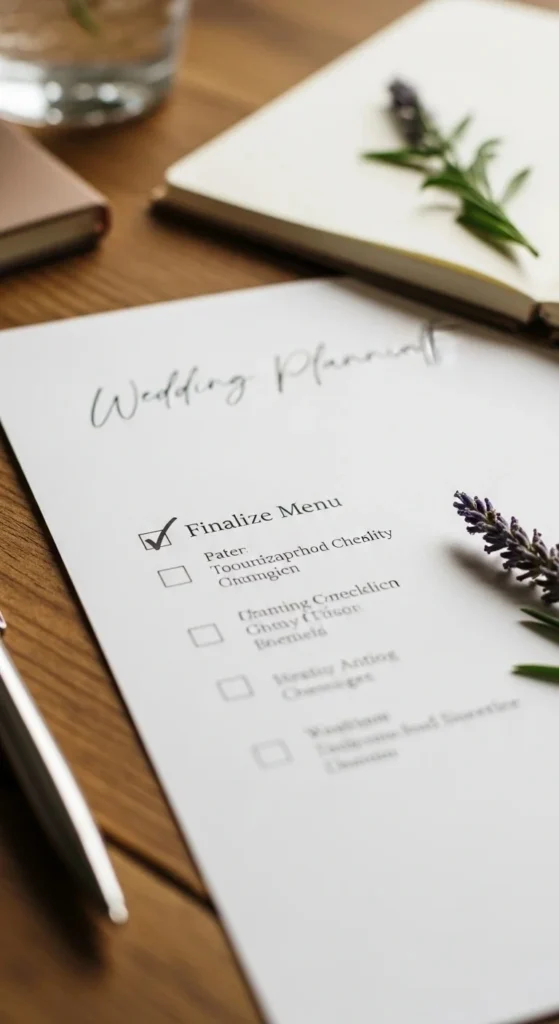 23 Wedding Planning Checklist Items You Can’t Forget