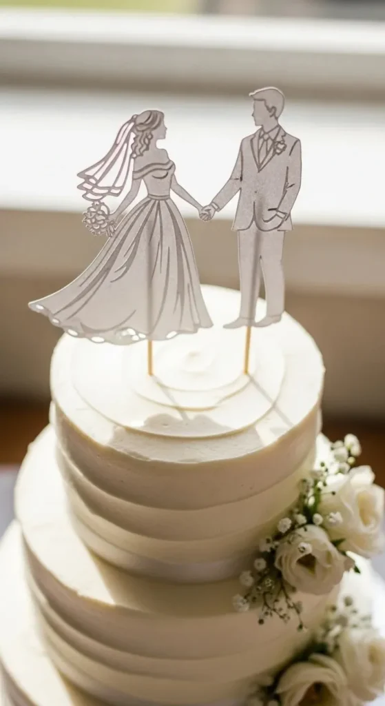20 Cute Wedding Cake Toppers to Add a Personal Touch