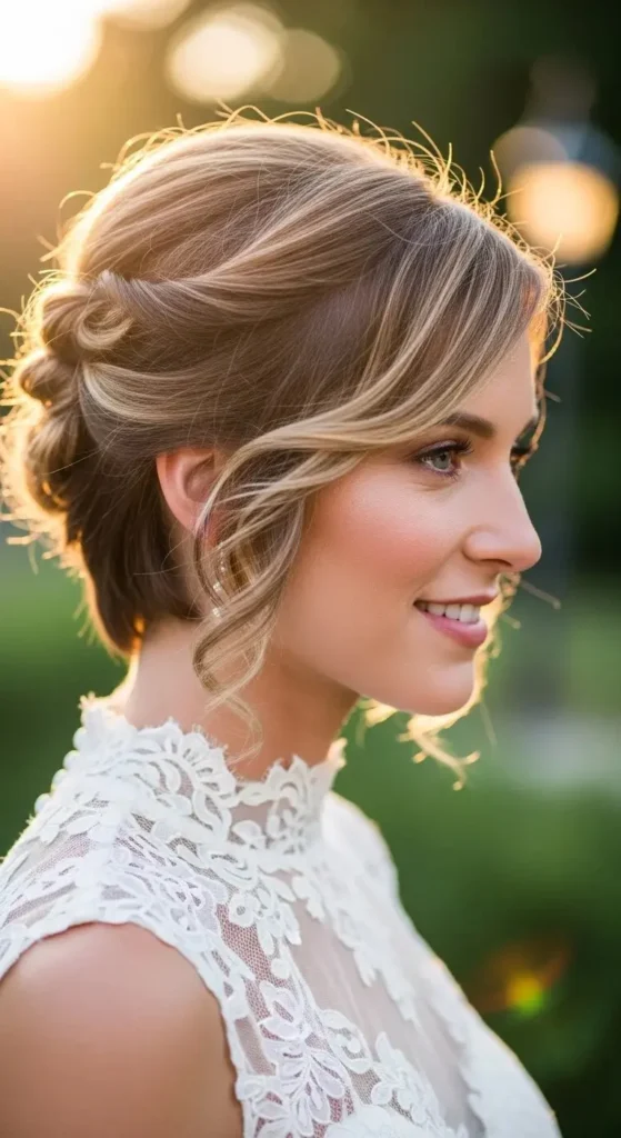 23 Stunning Wedding Hairstyles for Short Hair That Will Turn Heads