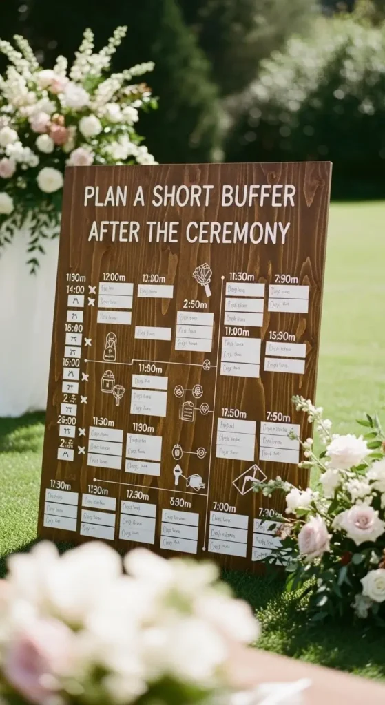 24 Wedding Day Timeline Tips to Keep Everything Running Smoothly