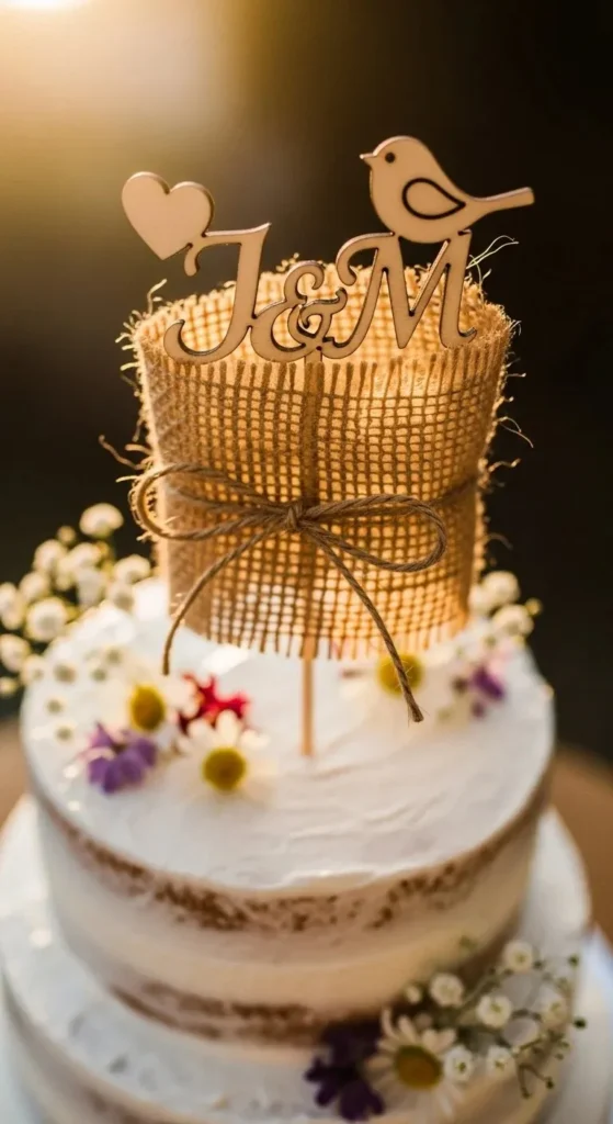 20 Cute Wedding Cake Toppers to Add a Personal Touch