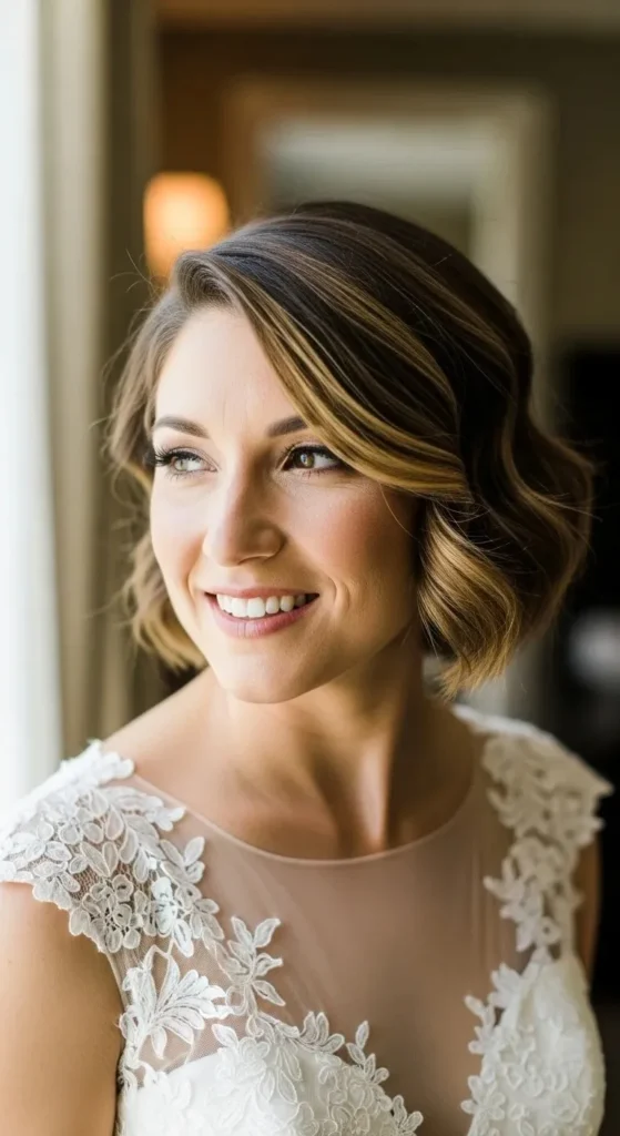 23 Stunning Wedding Hairstyles for Short Hair That Will Turn Heads