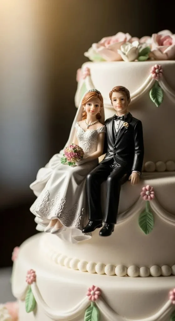 20 Cute Wedding Cake Toppers to Add a Personal Touch