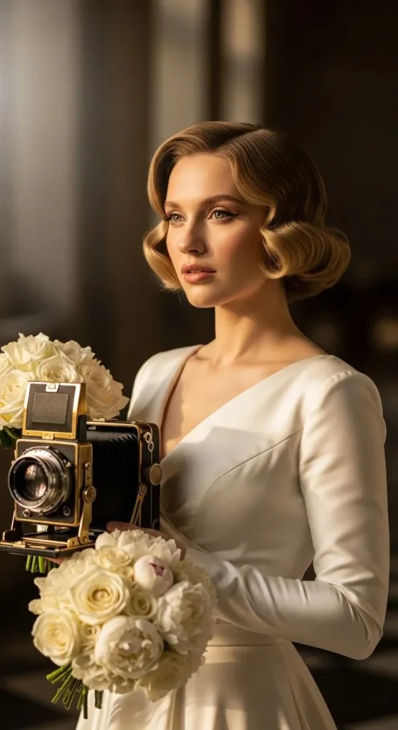 23 Stunning Wedding Hairstyles for Short Hair That Will Turn Heads