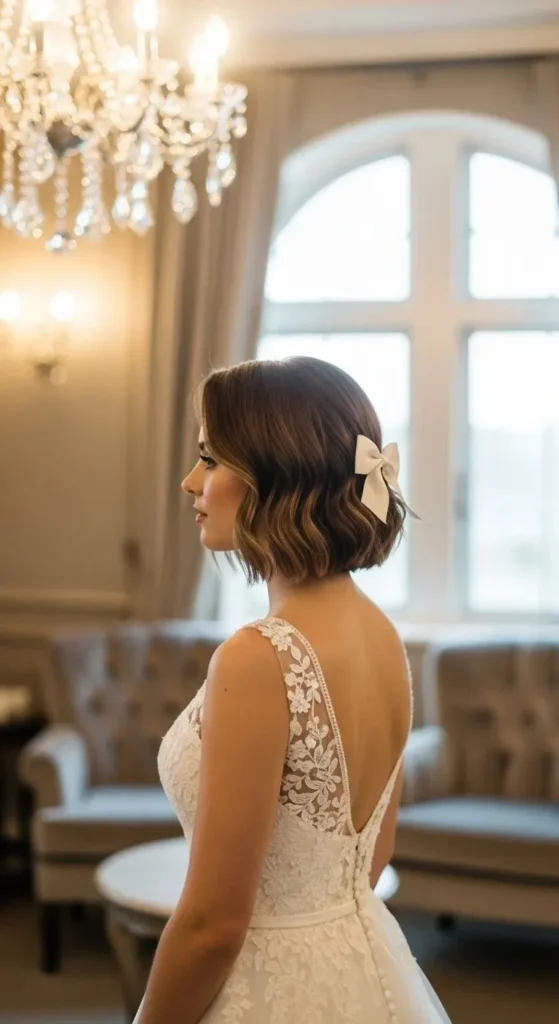 23 Stunning Wedding Hairstyles for Short Hair That Will Turn Heads