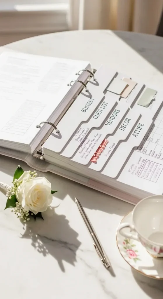 How to Organize Your Wedding Planning Checklist Like a Pro