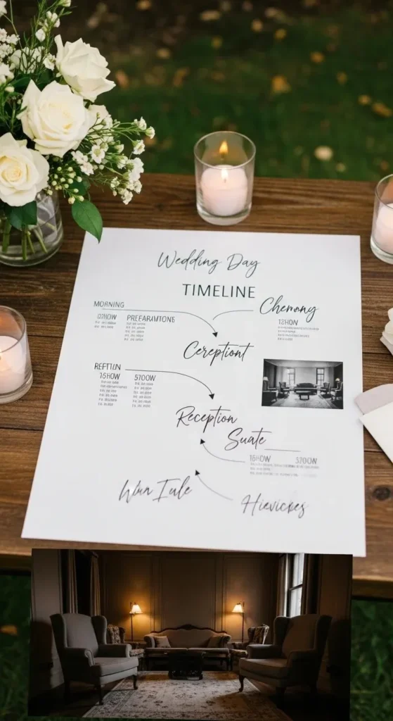 24 Wedding Day Timeline Tips to Keep Everything Running Smoothly