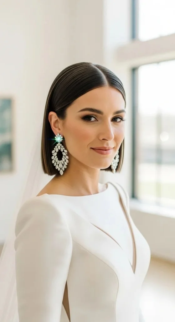 How to Style Short Hair for a Beautiful Wedding Day Look