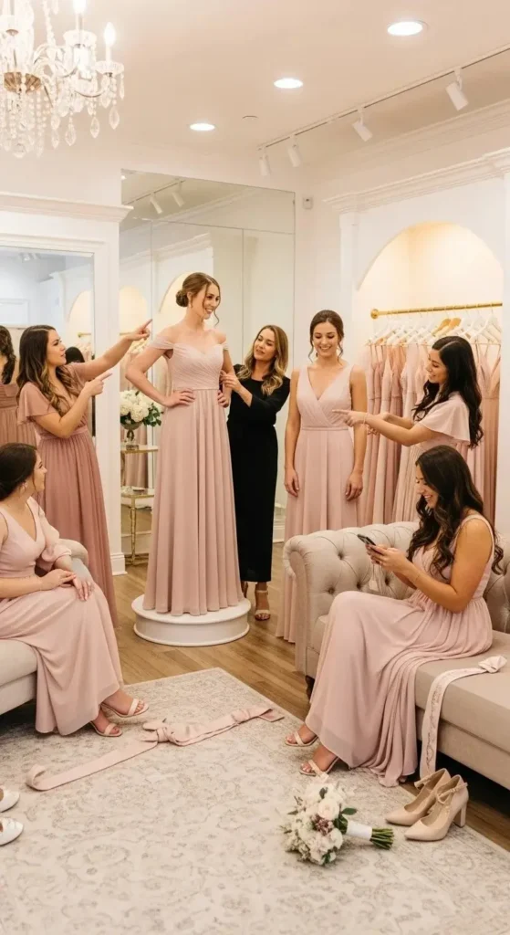 How to Choose Bridesmaid Dresses That Your Friends Will Actually Love