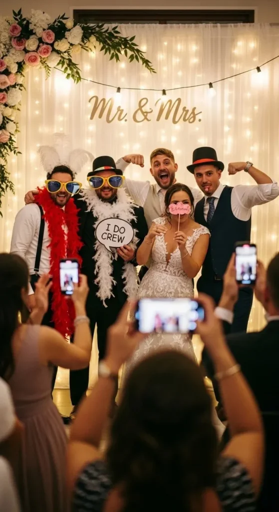 How to Use Wedding Photo Props for Fun and Memorable Pictures