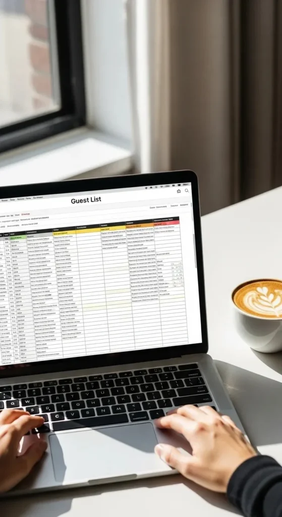 How to Organize Your Wedding Guest List and Keep It Stress-Free