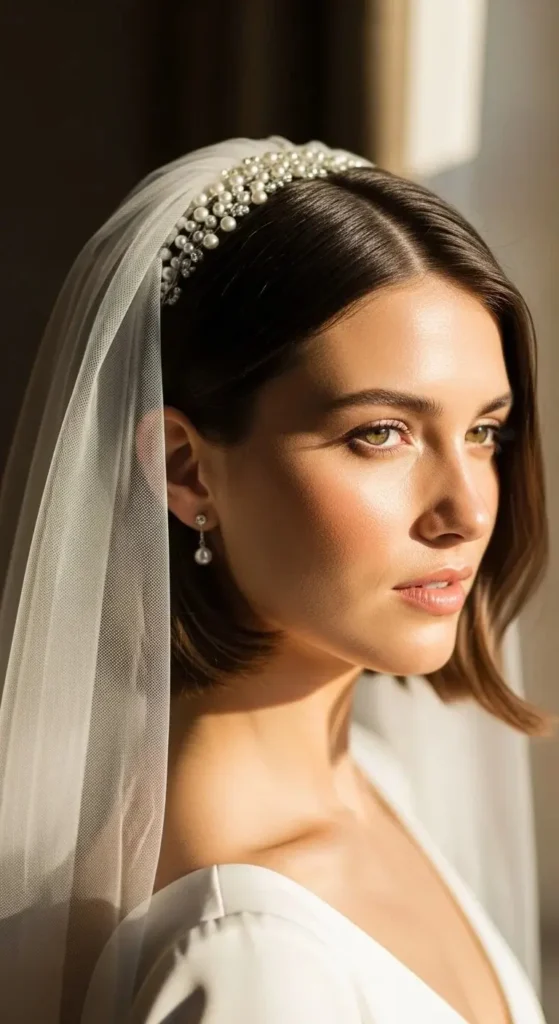 23 Stunning Wedding Hairstyles for Short Hair That Will Turn Heads