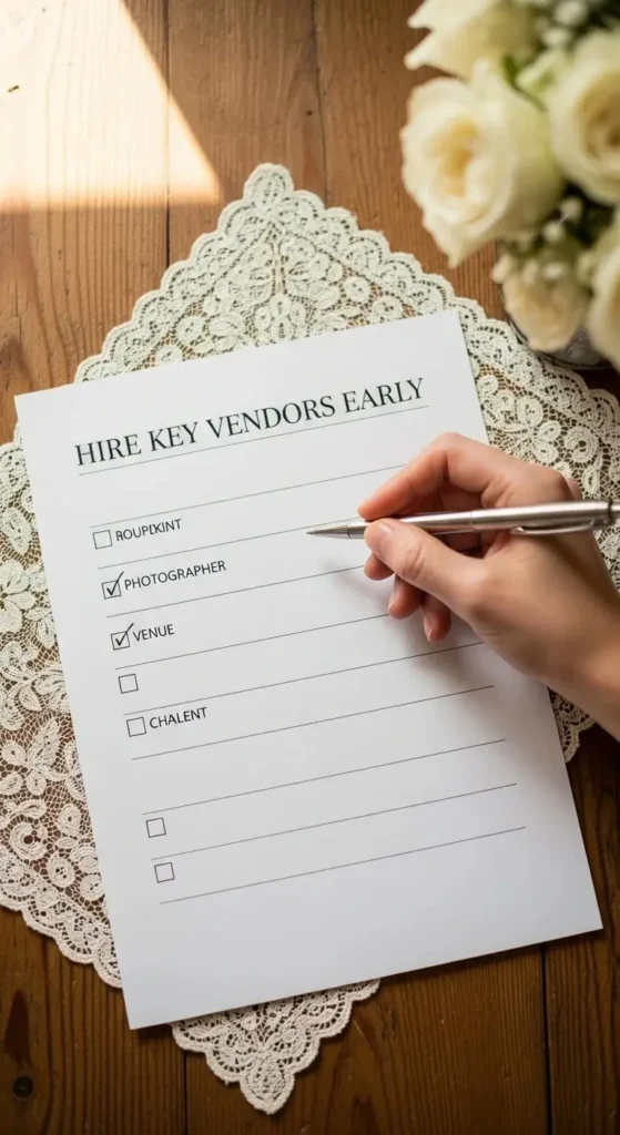 23 Wedding Planning Checklist Items You Can’t Forget