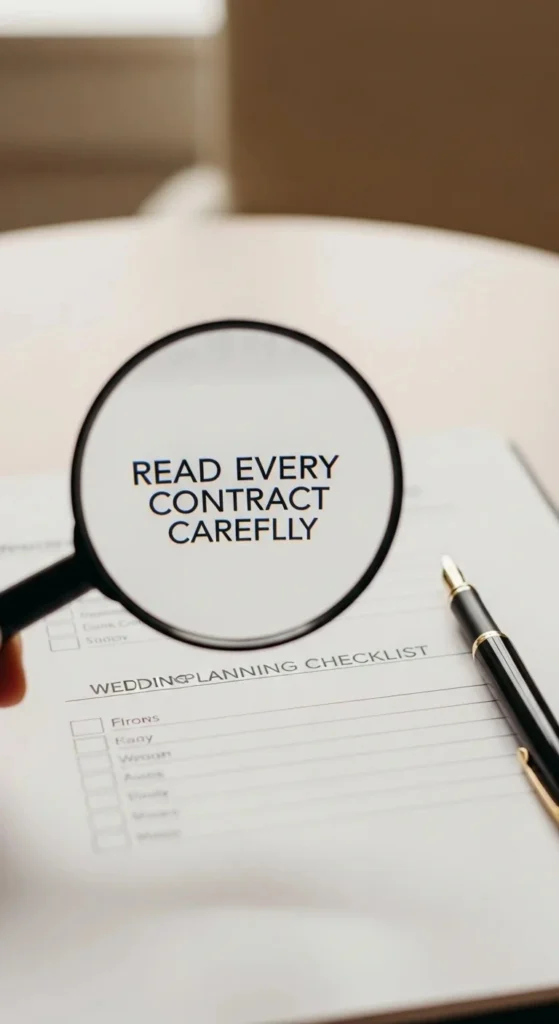 23 Wedding Planning Checklist Items You Can’t Forget