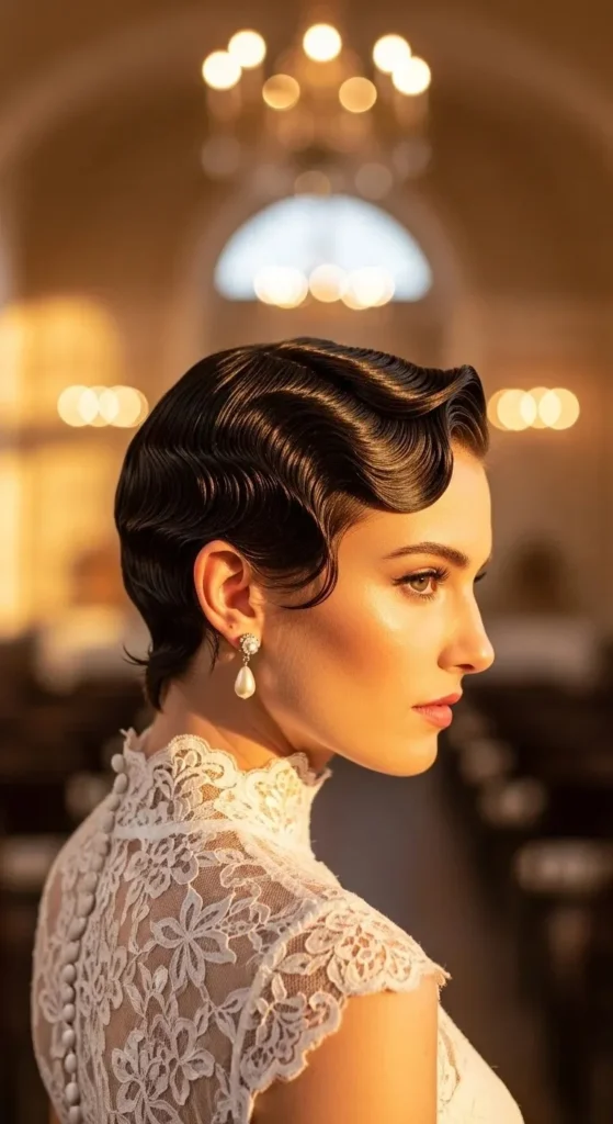 23 Stunning Wedding Hairstyles for Short Hair That Will Turn Heads